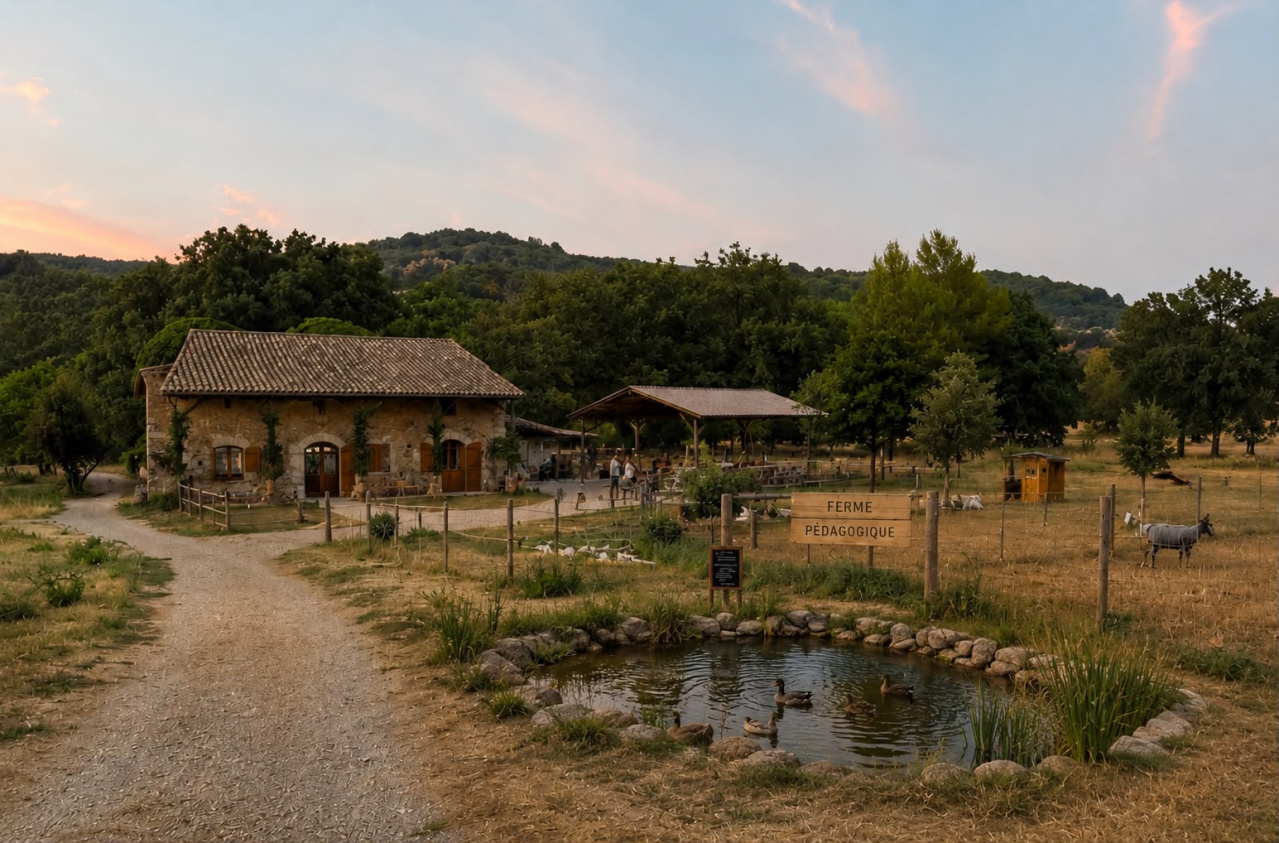 Image d'illustration pour : Ferme pédagogique à Sainte-Barbe